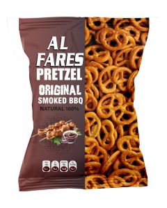 Al Fares Pretzel / Smoked BBQ Flavor / Snacks 300g