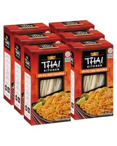 Thai Kitchen Gluten Free Stir Fry Rice Noodles 14 oz Pack of 6
