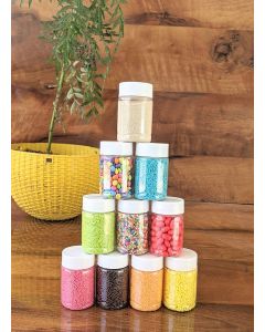 La Aromatic Sprinkle Happiness Box-9 Different Sprinkles and Active Dry Yeast Jar-500 Gram-50 Grams Each