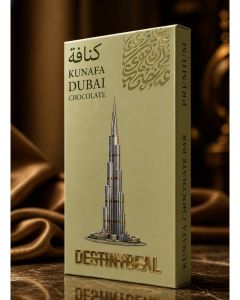 Destinydeal Pistachio Kunafa Dubai Chocolate – 200g / Premium Fusion Dessert Bar