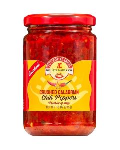Tutto Calabria Crushed Calabrian Chili Peppers, 10 Ounce Jar