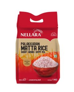 Nellara Palakkadan Matta Rice - Short Grain 1 Kg