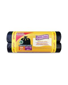 Anti Bacterial Heavy Duty XXL Garbage Bag Rolls