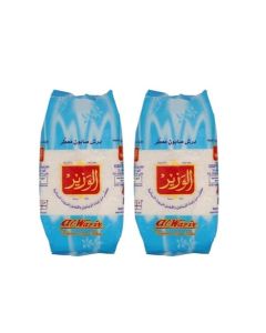 Al Wazir Perfumed Soap Flakes 900gm (Pack of 2) / Laundry Soap Powder for Hand Wash & Washing Machine / Fresh Scent Deep Cleaning / 1800g Total