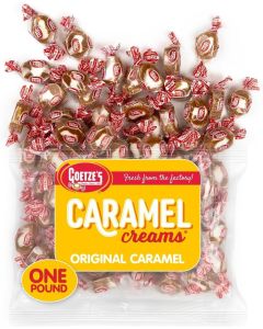 Goetze's Vanilla Caramel Creams - 1 Pound Bag
