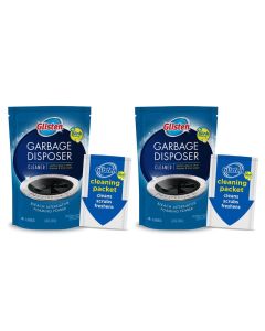 Glisten GLISTENDP06NPB2PACK DP06NPB Garbage Disposer Foaming Cleaner Lemon Scent 2Pack 8 Uses 2 Pack Blue 2 Count 49 Ounce Pack of 2 9 Ounce