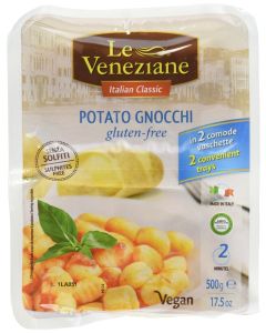 Le Veneziane Gluten Free Potato Gnocchi 175 oz Pack of 3