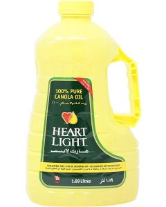 Heart Light 100% Pure Canola Oil - 1.89 Litres