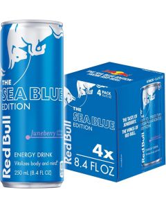Red Bull Summer Edition Juneberry Energy Drink - 8.4 fl oz Cans (Pack of 4)