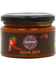 Biona Organic Hot Salsa Dip Sauce - 260g