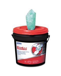 Wypall Waterless Hand Wipes Herbal Fragrance 75 per Bucket