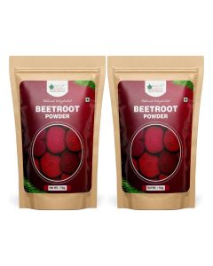 Bliss of Earth Beetroot Powder 1KG (Pack of 2) / Organic Beet Root Powder / Natural Nitric Oxide Booster / Energy, Stamina & Circulation Support / Superfood for Smoothies, Pre-Workout, Detox, Heart Health / Vegan, Non-GMO