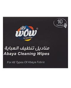 Abaya Cleaning Wipes 10 Sachets