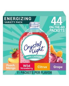 Crystal Light Energizing Variety Pack - 44 On-the-Go Packets