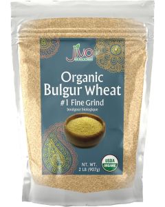 Jiva Organics Organic Bulgur Wheat Fine #1 - 2 LB