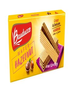 Bauducco Hazelnut Wafers - Crispy Wafer Cookies With 3 Delicious, Indulgent Decadent Layers of Hazelnut Flavored Cream - Delicious Sweet Snack or Desert - 5.0 oz (Pack of 1)
