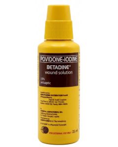 Povidone Iodine 10% Wound Solution 25 ML