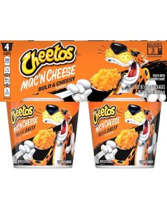 Cheetos Mac'n Cheese Bold & Cheesy - 4 Pack (2.32 oz each)