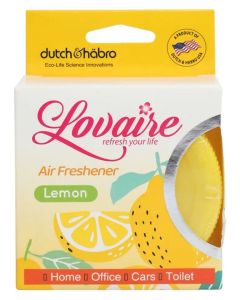 Lovaire Lemon Airfreshener For Use In Homes Offices Cars & Toilets 25G