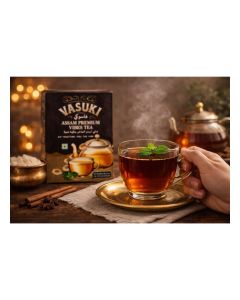 Strong Karak Chai – Assam Tea Powder / Indian Cutting Chai Taste / Vasuki Premium Tea