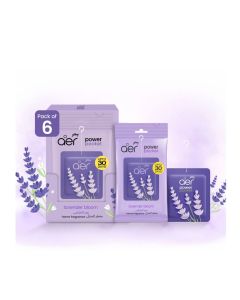 Aer Power Pocket Lavender Bloom Bathroom Fragrance, Pack of 6