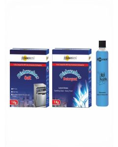 GRAYSON Dishwasher Combo / Dishwasher Detergent Powder (1 Kg) / Dishwasher Salt (1 Kg) / Rinse Aid (500 Ml)