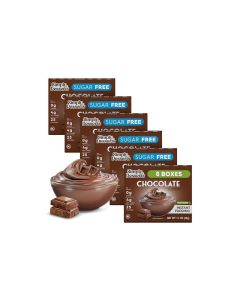 Simply Desserts Chocolate Instant Pudding SugarFree 6Pack Healthy Treat Keto Snacks Vegan DiabeticFriendly Kosher 17 Oz Ea