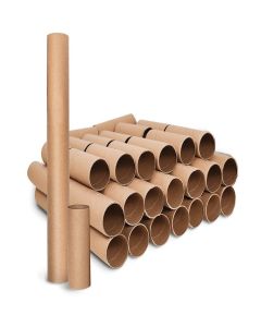 28 Ct Paper Tube Set, Cardboard Rolls with 14 Pieces 3.875 in Toilet Paper Tubes and 14 Pieces 12 in Paper Towel Tubes for Crafts