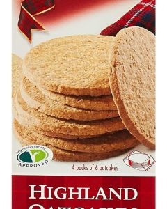 Walkers Highland Oatcakes - Crunchy and Delicious Oat Snacks, 280g