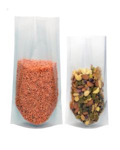 Pickle Packing Plastic Stand-Up Pouches / Transparent Food Grade Poly Bags Without Zip Lock / Self-Sealing Pouches for Food, Spices, Snacks & Retail Packaging / Size 6x9 In / Pack of 25