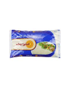 Sunwhite Calrose Rice with Medium Grain 2Kg