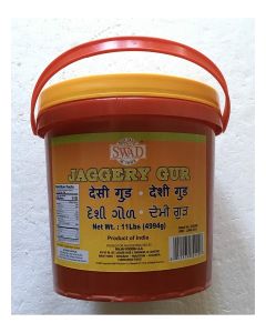 Swad Jaggery Gur (Desi Gur) - 11 Pound