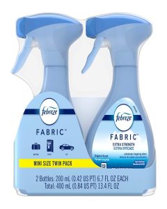 Febreze Fabric Refresher, Odor Eliminator Extra Strength, Original, 2 Count - Pack of 3 (6 Bottles Total)