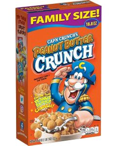 Cap'n Crunch Peanut Butter Crunch Cereal - Family Size