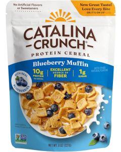Catalina Crunch Blueberry Muffin Protein Cereal - Low Carb, Gluten Free, Vegan, 8 oz