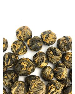 Black Tea Dragon Pearl Strong Malty Loose Leaf Breakfast Invigorating Aroma