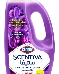 Clorox Scentiva Multipurpose Disinfectant Floor Cleaner, 1.5L, Tuscan Lavender