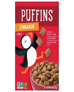 Barbara's Bakery Puffins, Cinnamon, 10 oz