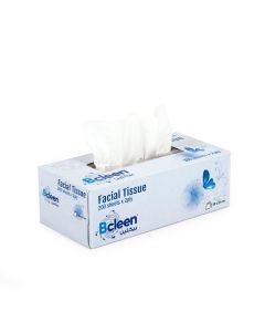 2-Ply White Facial Tissue 19X21Cm [200 Sheets X 1Pkt]