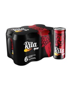 Red Energy Flavoured Sparkling Soft Drink Cans