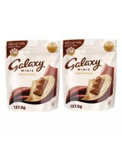 Galaxy Minis Smooth Milk Chocolate Bar- 2X137.5gms