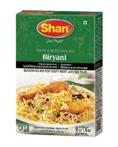 Shan Biryani Recipe & Masala Mix 50g