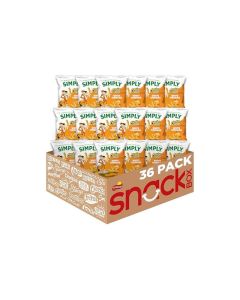 Simply Cheetos Puffs White Cheddar 0875 Ounce Pack of 36