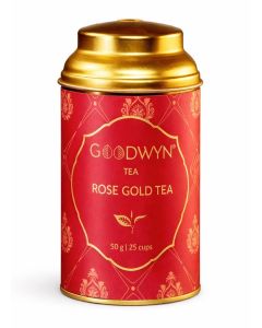 Goodwyn Rose Gold Tea (50g) / A Royal Exotic Premium Tea / Best Gifting Option for Any Occassion