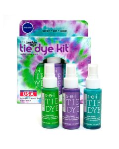 SEI Spring Tie Dye Kit 3 Pack PreMixed Spray Tie Dye Kit EasytoUse NonToxic Fabric Dye in Aqua Lavender and Lettuce Shake and Spray