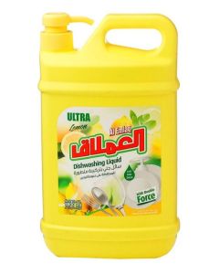 Al Emlaq Dishwashing Liquid Ultra Lemon Fragrance With Double force - 1800ml