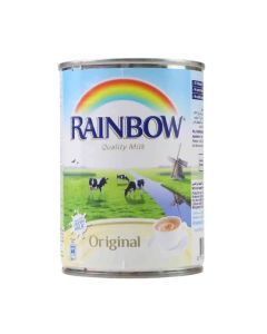 Rainbow Quality Milk, Fresh Milk With Full Cream & Original- 385ml