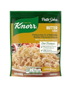 Knorr Pasta Sides Butter Fettuccine For Delicious Quick Pasta Side Dishes No Artificial Flavors No Preservatives No Added MSG 45 oz