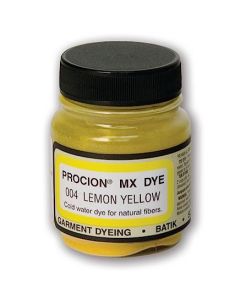 Jacquard Procion MX Tie Dye Powder Lemon Yellow 23 Ounce Jar for Fabric and Clothing Permanent and Washfast
