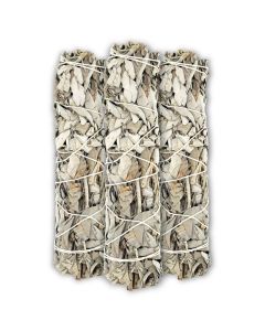 ESPOIR AMOUR White Sage 7 3 Spiritual Sage Sticks for Smudging Healing and Ritual HandTied Sage Smudge Sticks to Cleanse Negativity Sustainably Harvested 7 Inch Californian Sage Bundle